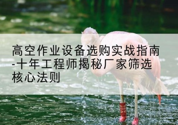 吉木萨尔剪叉式升降机厂家-高空作业设备选购实战指南-十年工程师揭秘厂家筛选核心法则